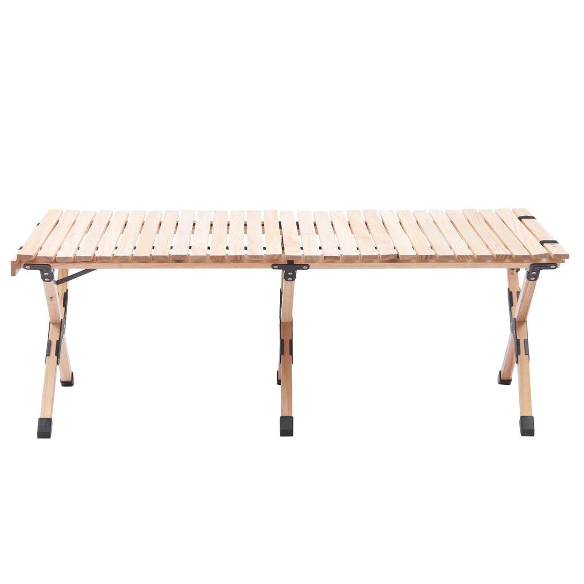 120*60cm Wooden Portable Folding Camping Table E36069
